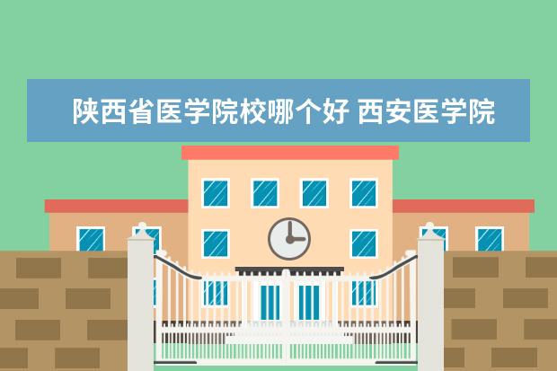 陕西省医学院校哪个好 西安医学院和延安大学哪个好