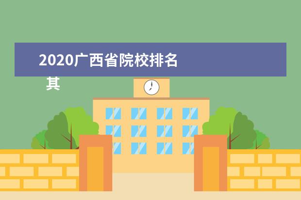 2020广西省院校排名 
  其他信息：
  <br/>