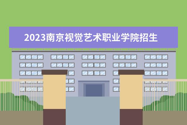 2023南京视觉艺术职业学院招生简章信息 南京视觉艺术职业学院有什么专业